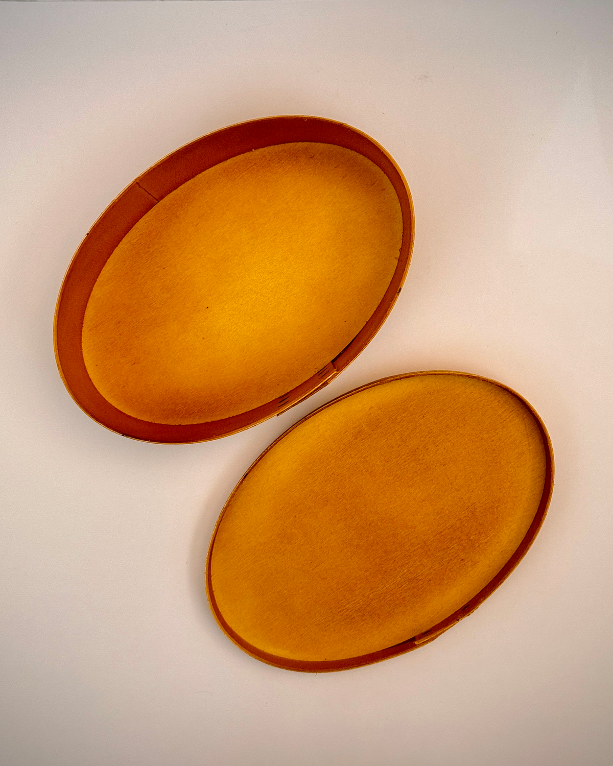 Oval Wooden Shaker Box