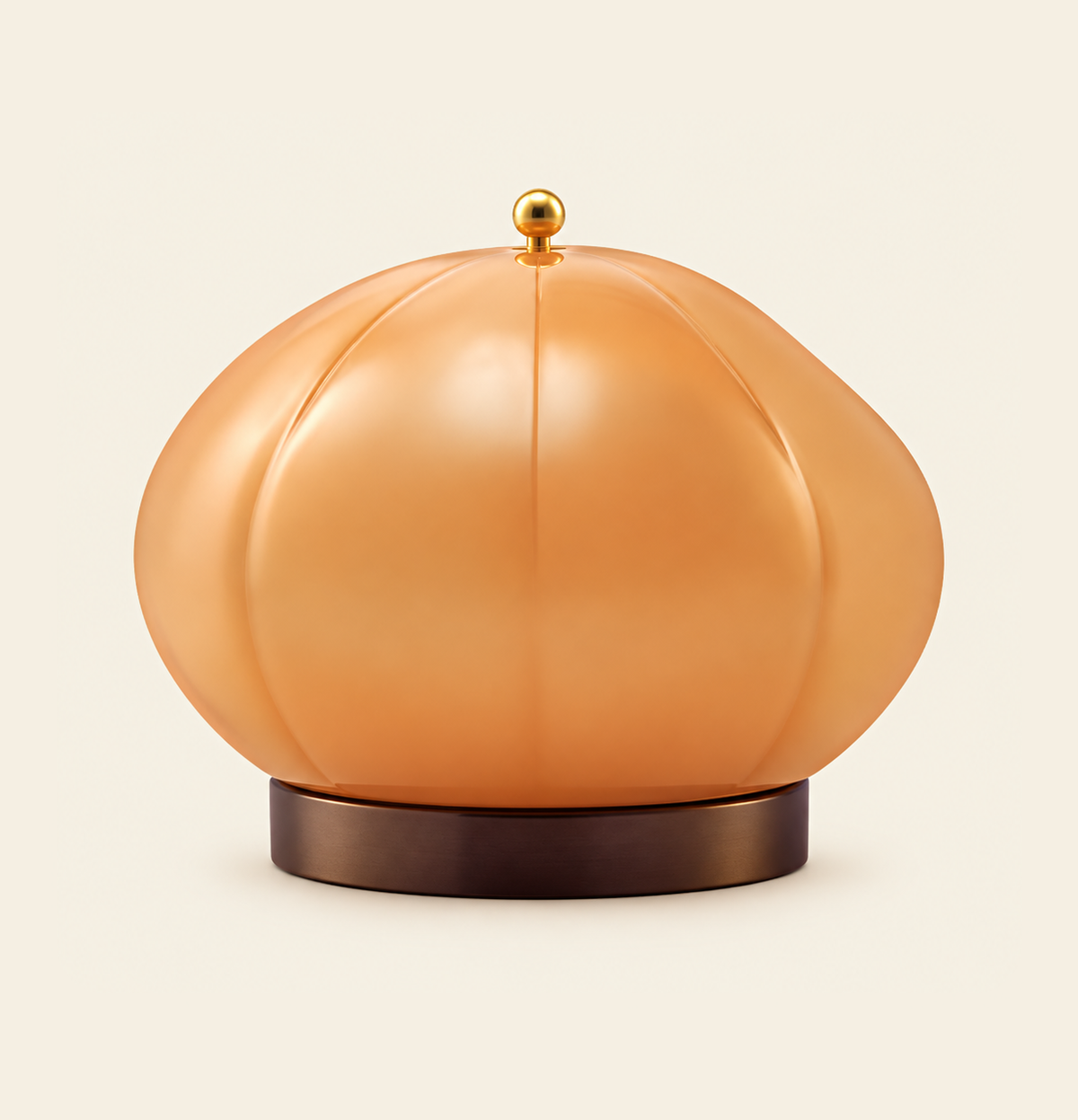 Pumpkin Portable Lamp — Amber