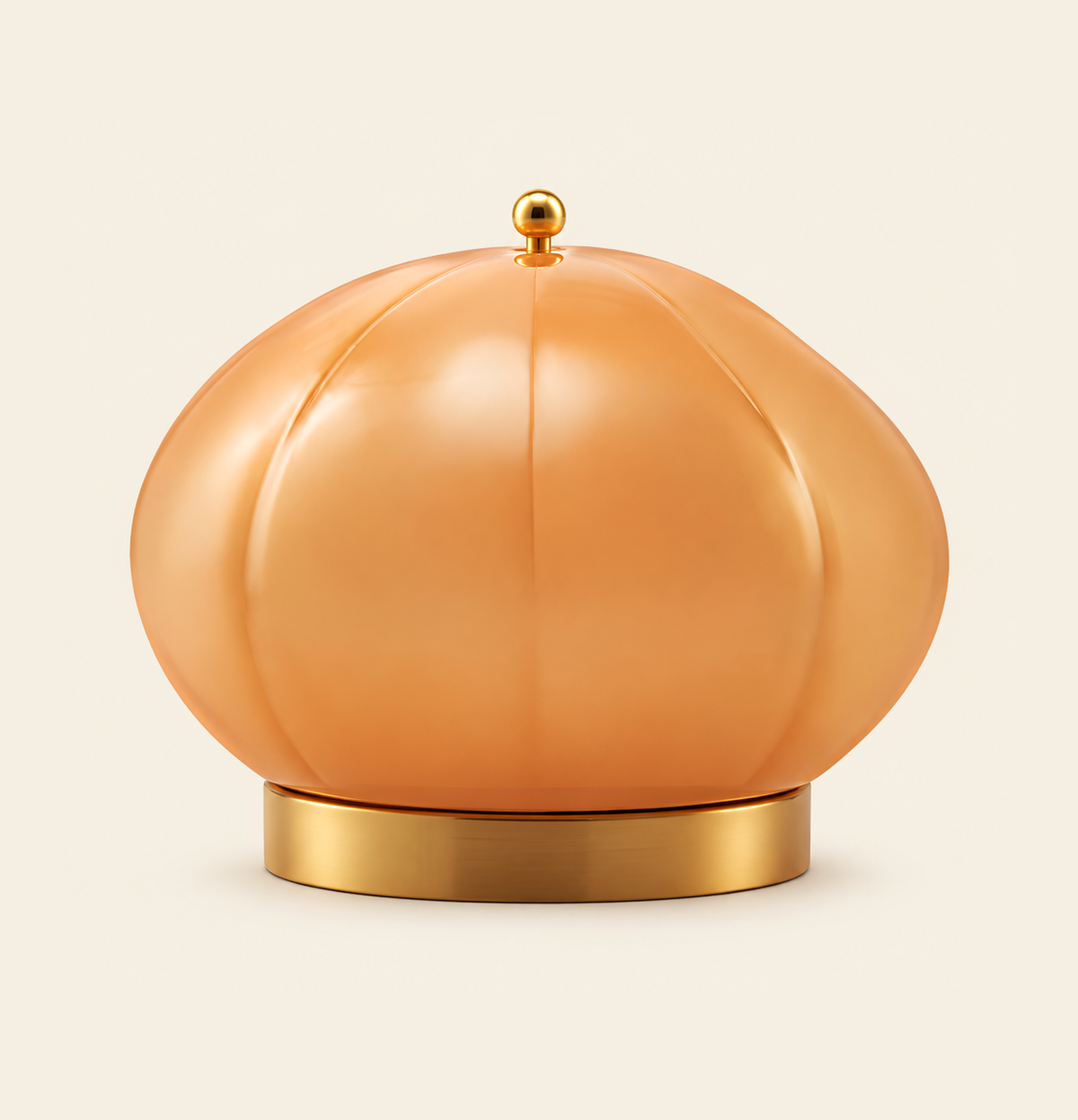 Pumpkin Portable Lamp — Amber