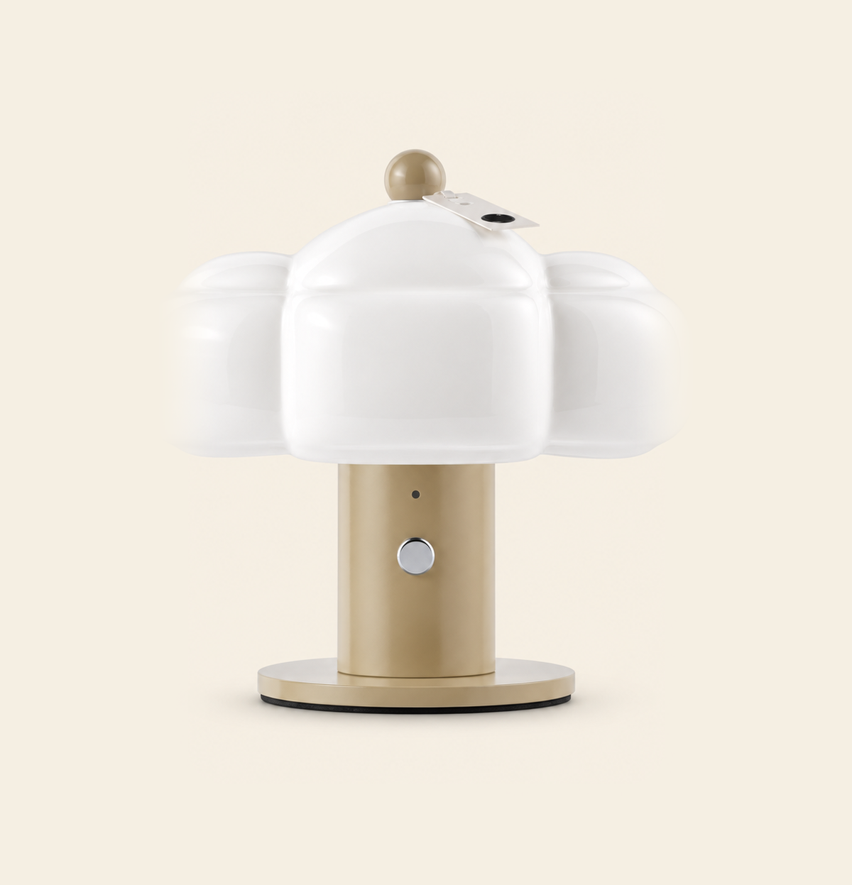 Salt Bread Portable Ceramic Lamp